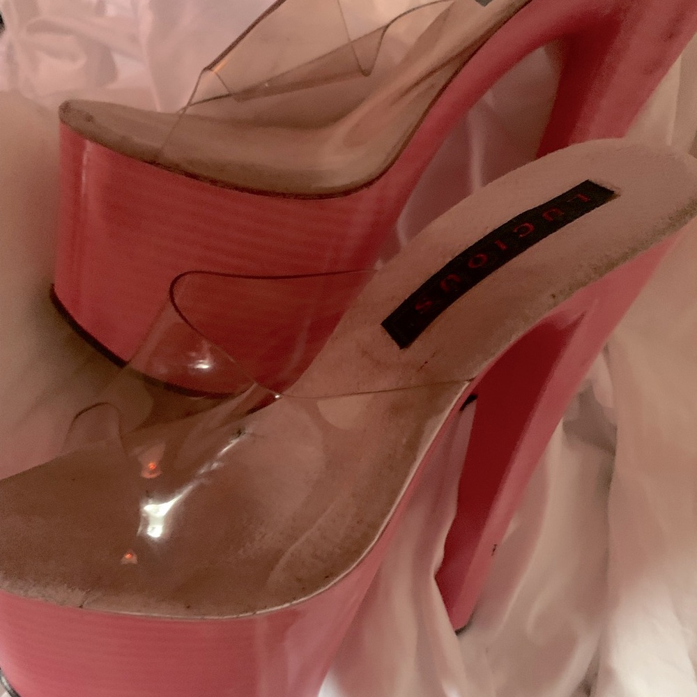 Luscious pink platforms 7